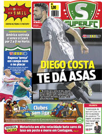 Capa do jornal Super Notícia 30/08/2021