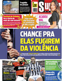 Capa do jornal Super Notícia 30/10/2021