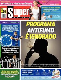 Capa do jornal Super Notícia 08/07/2022