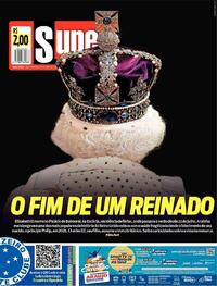 Capa do jornal Super Notícia 09/09/2022