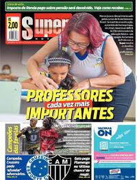 Capa do jornal Super Notícia 14/10/2022