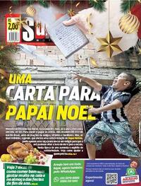 Capa do jornal Super Notícia 23/12/2022
