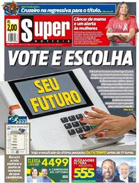 Capa do jornal Super Notícia 30/09/2022