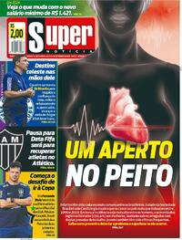 Capa do jornal Super Notícia 08/09/2023