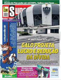 Capa do jornal Super Notícia 10/11/2023