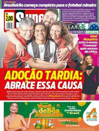 Capa do jornal Super Notícia 14/04/2023