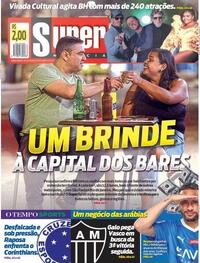 Capa do jornal Super Notícia 18/08/2023