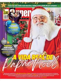 Capa do jornal Super Notícia 22/12/2023
