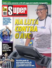 Capa do jornal Super Notícia 27/10/2023