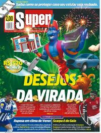 Capa do jornal Super Notícia 29/12/2023