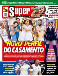 Capa do jornal Super Notícia 03/05/2024