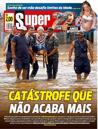 Capa do jornal Super Notícia 10/05/2024