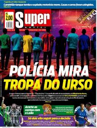 Capa do jornal Super Notícia 15/03/2024
