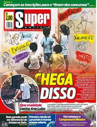 Capa do jornal Super Notícia 19/01/2024
