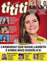 Capa da revista Tititi 09/05/2018