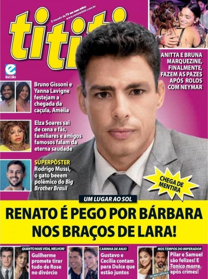 Capa da revista Tititi 26/01/2022