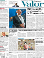 Capa do jornal Valor Econômico 01/02/2017