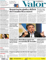 Capa do jornal Valor Econômico 06/02/2017