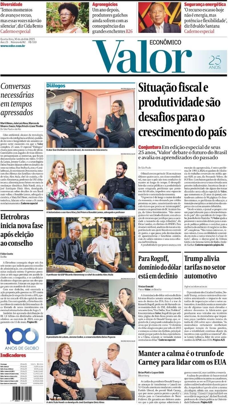 Jornal Valor Econômico Jornal Valor Econômico