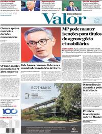 Capa do jornal Valor Econômico 01/10/2025