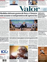 Capa do jornal Valor Econômico 10/06/2025