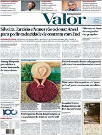 Capa do jornal Valor Econômico 17/12/2025