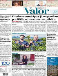 Capa do jornal Valor Econômico 20/06/2025