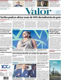 Capa do jornal Valor Econômico 27/05/2025