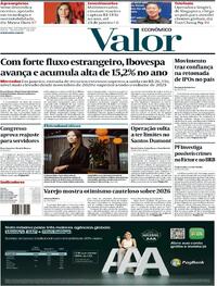 Capa do jornal Valor Econômico 04/02/2026