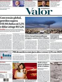 Capa do jornal Valor Econômico 04/03/2026