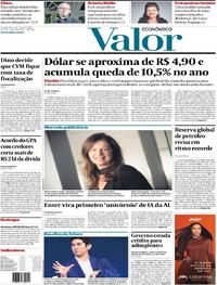 Capa Valor Econômico 06/05/2026