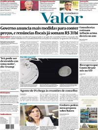 Capa Valor Econômico 07/04/2026
