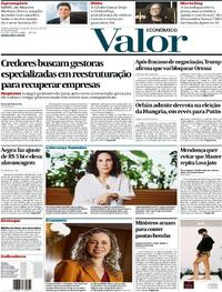 Capa Valor Econômico 13/04/2026