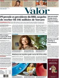Capa Valor Econômico 17/04/2026