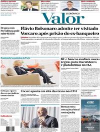 Capa Valor Econômico 20/05/2026
