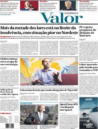 Capa Valor Econômico 21/05/2026