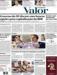 Capa do jornal Valor Econômico 23/02/2026