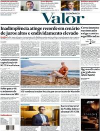 Capa do jornal Valor Econômico 26/02/2026