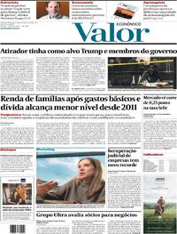 Capa Valor Econômico 27/04/2026