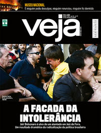 Capa da revista Veja 08/09/2018