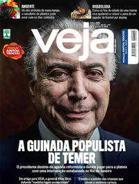 Capa da revista Veja 24/02/2018