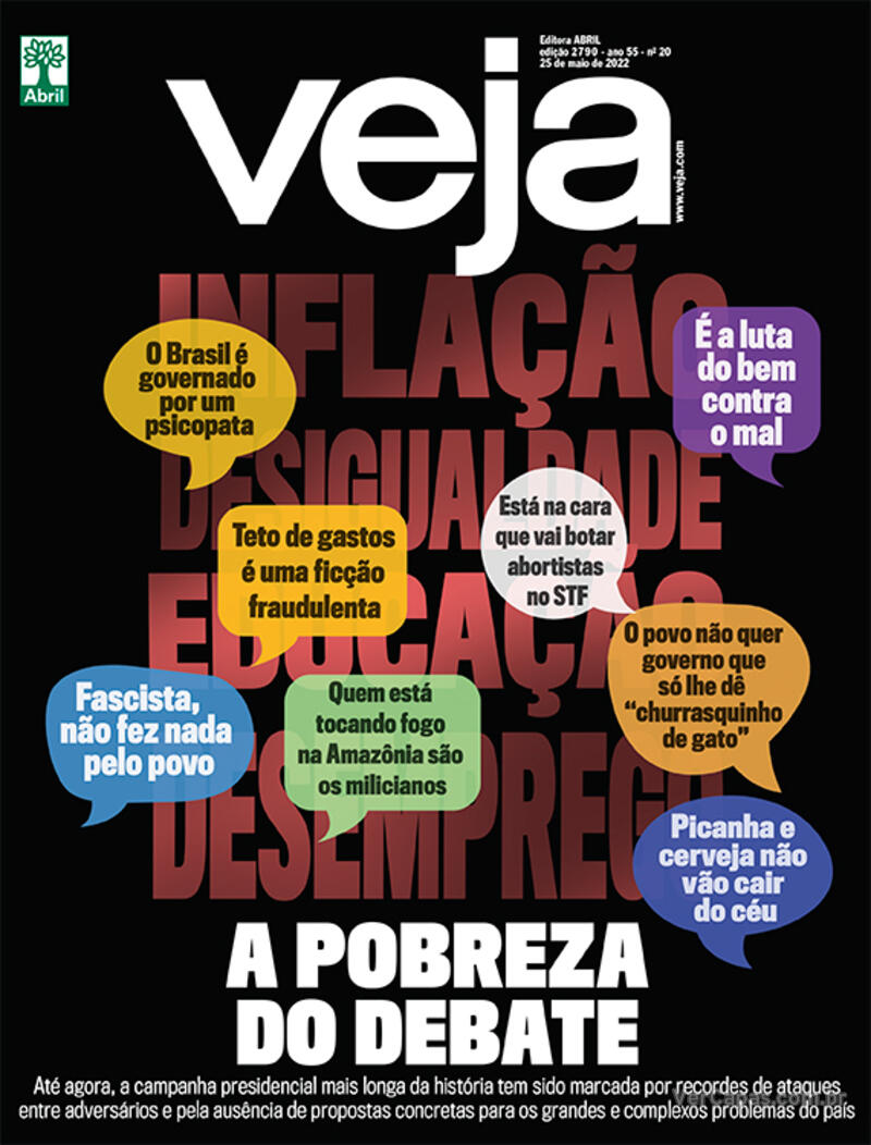 Capa da revista Veja 10/12/2016