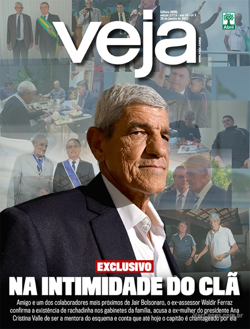 Capa da revista Veja 21/01/2022