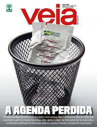 Capa da revista Veja 04/02/2022