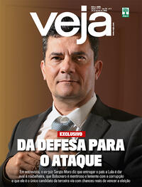 Capa da revista Veja 14/01/2022