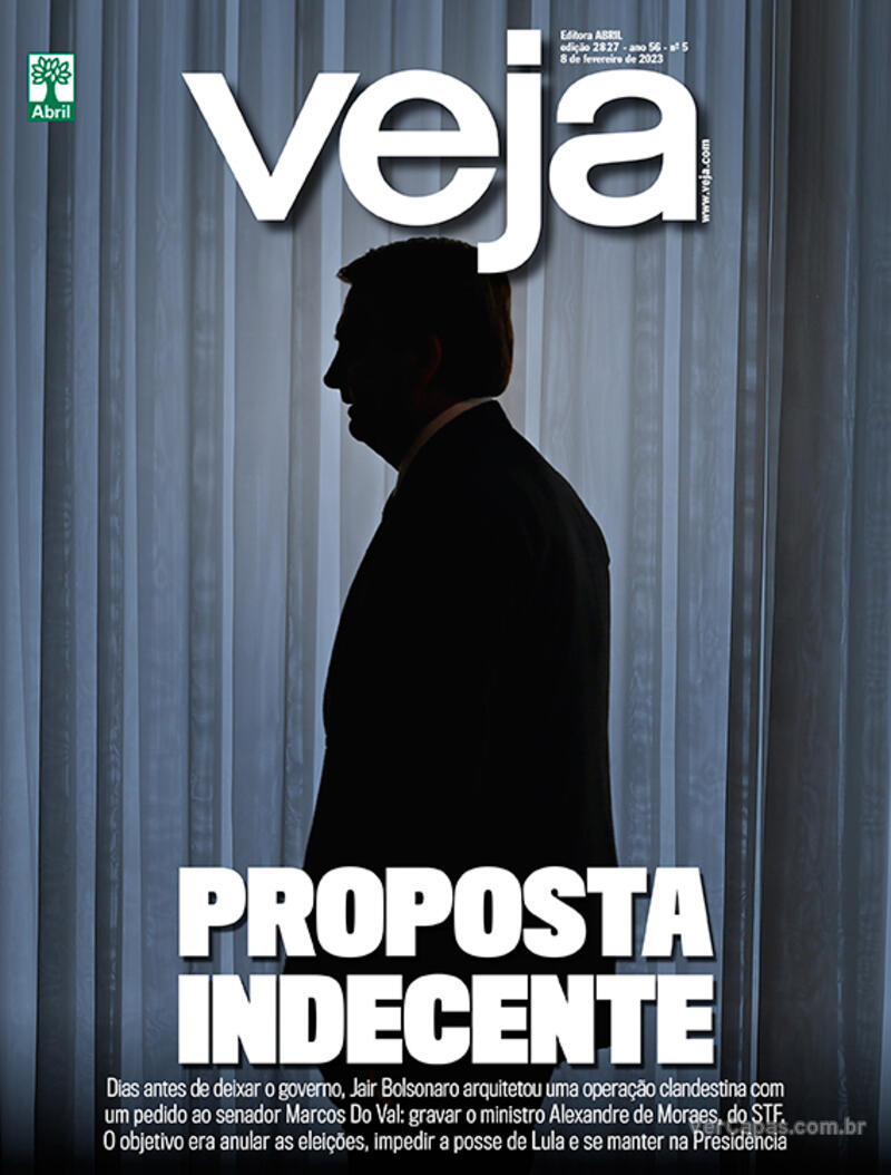 Capa da revista Veja 03/02/2023