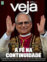 Capa da revista Veja 09/05/2025