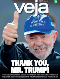 Capa da revista Veja 18/07/2025