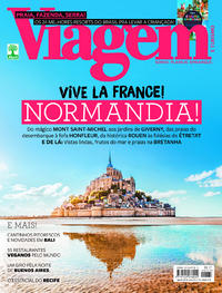 Capa da revista Viagem e Turismo 01/08/2018