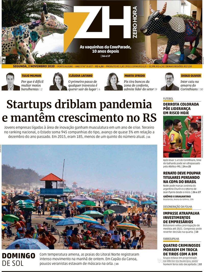 Nostrali é destaque no Jornal Zero Hora